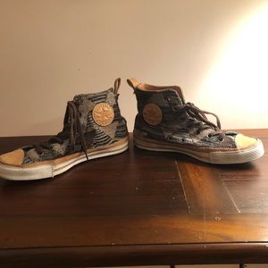 MISSONI X CONVERSE HIGH TOP SNEAKERS